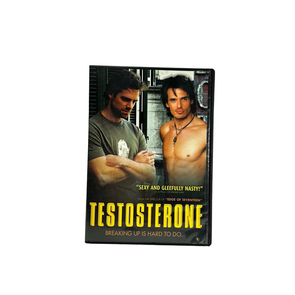 Testosterone Movie DVD LGBT 2005 A Movie for Connoisseurs of Male Candy